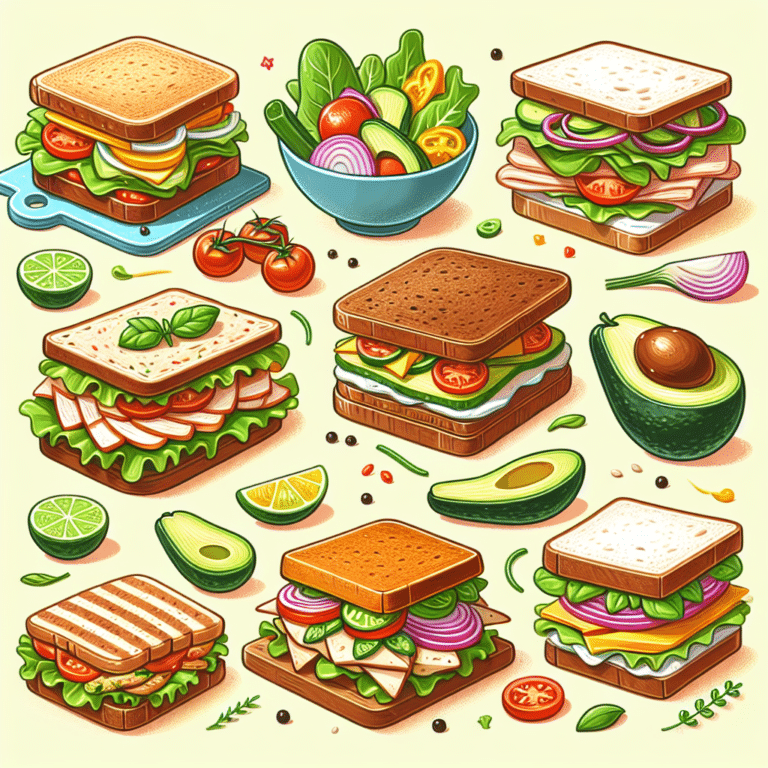 Simple Healthy Sandwiches for the Novice