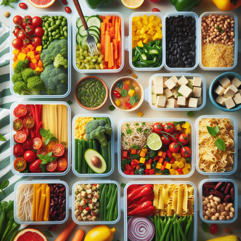Easy Vegetarian Meal Prep Ideas for Beginners