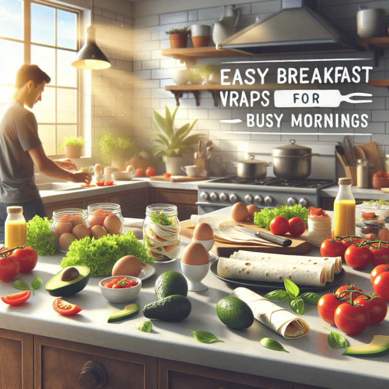 Easy Breakfast Wraps for Busy Mornings
