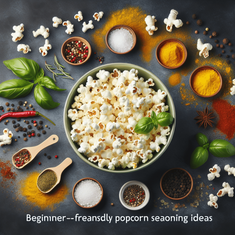 Beginner-Friendly Popcorn Seasoning Ideas