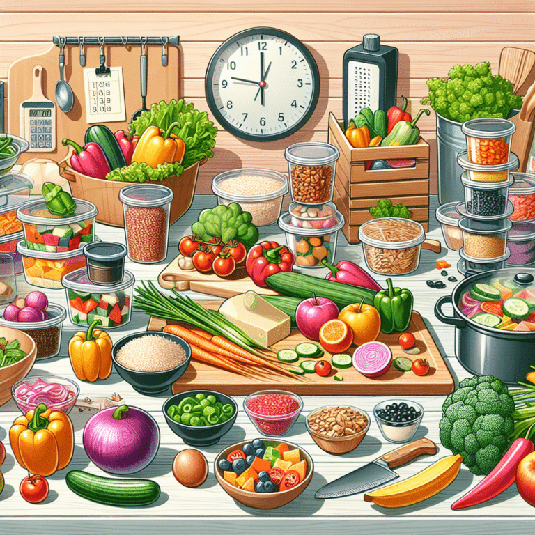 Healthy Meal Prep Strategies for Busy Adults