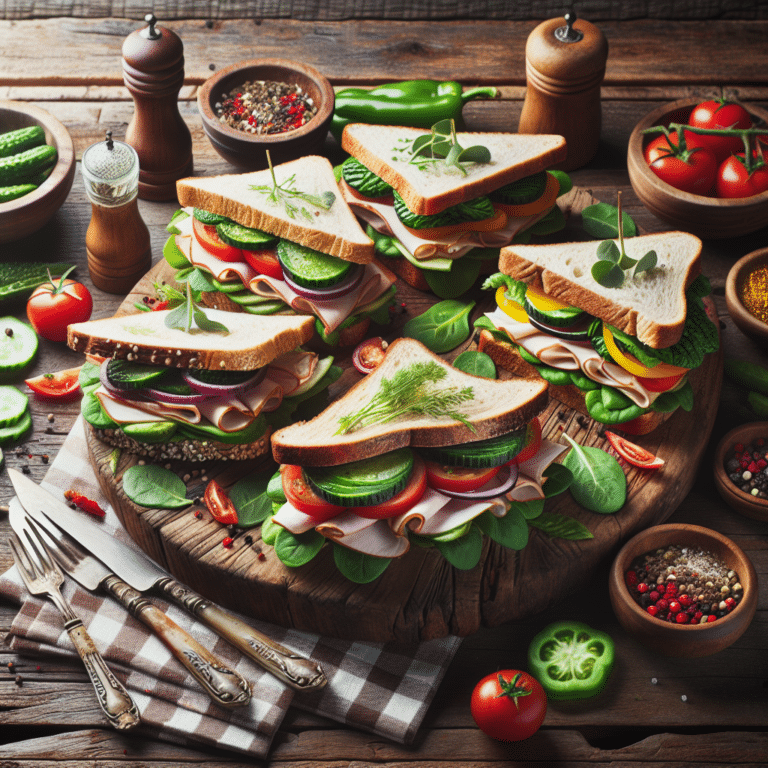 Simple Healthy Sandwiches for the Novice