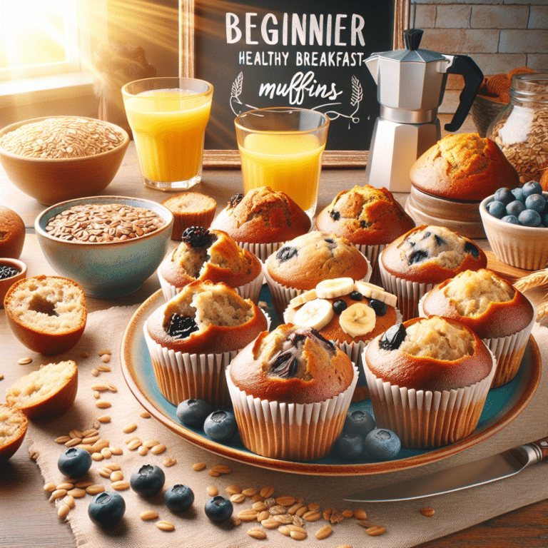 Beginner Healthy Breakfast Muffins