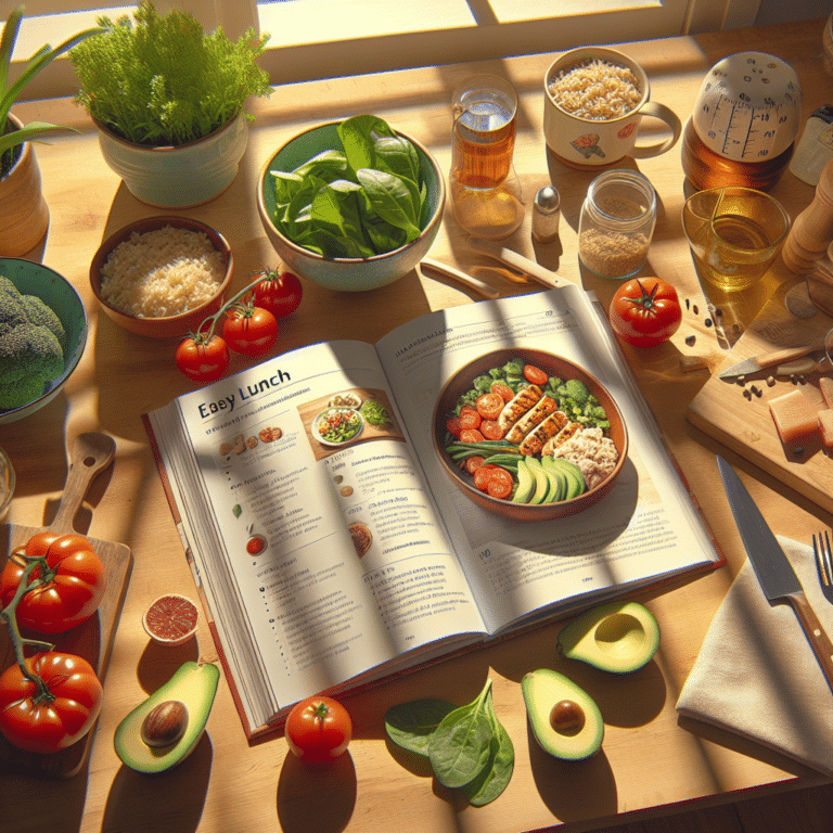 Simple and Healthy Lunch Ideas for First-Time Cooks".