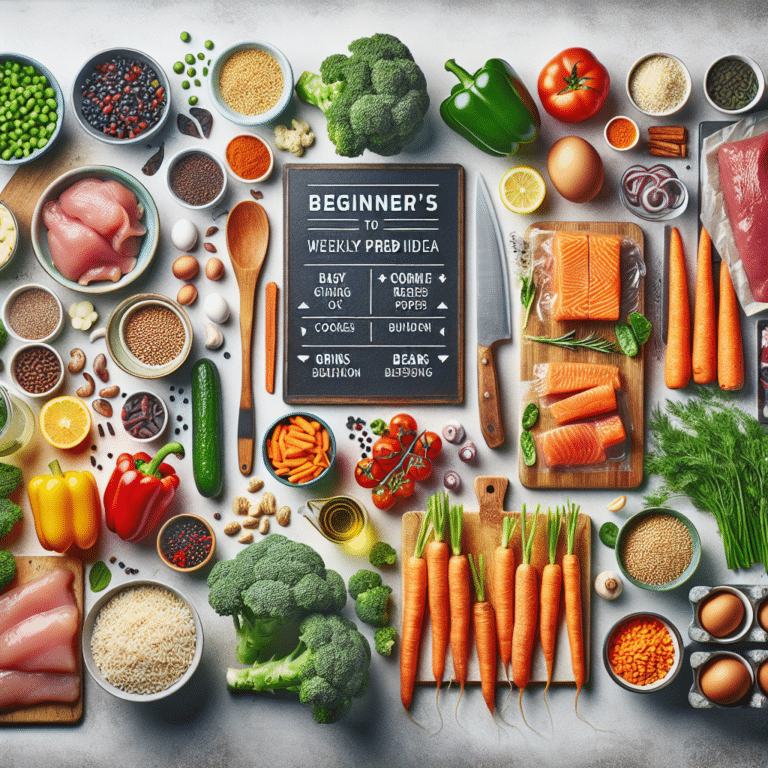 Beginner's Guide to Easy Weekly Meal Prep Ideas