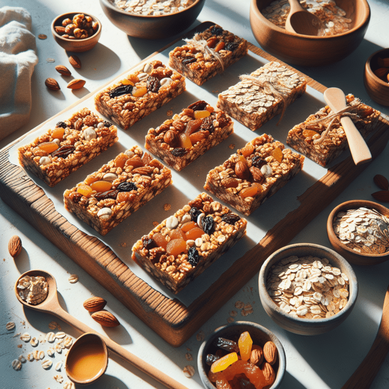 Healthy Homemade Granola Bars