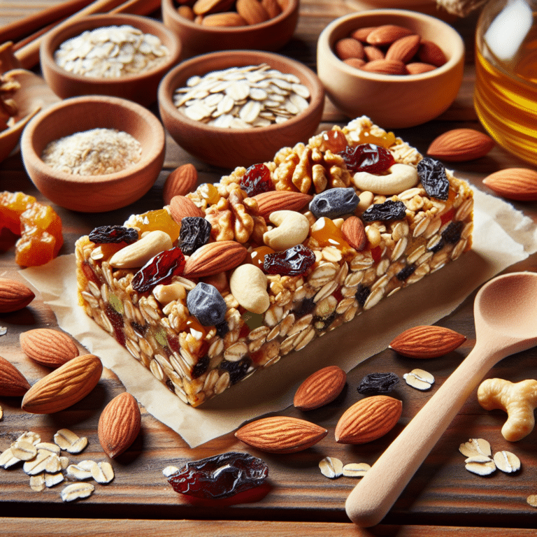 Easy and Nutritious Granola Bar Recipes".