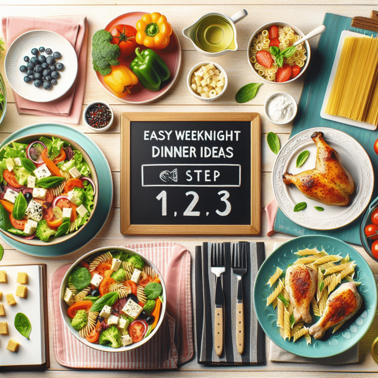 Easy Weeknight Dinner Ideas for Beginners